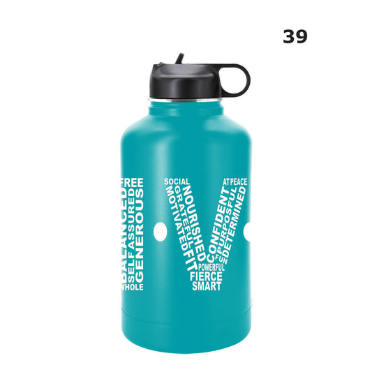 L.I.V.E Manifesto 2L Thermal Water Bottle