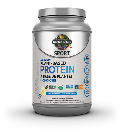 SPORT ORGANIC PLANT BASED PROTEIN - VANILLA