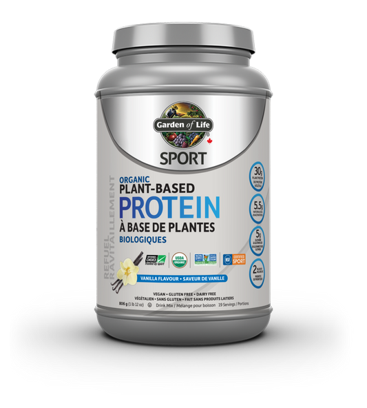 SPORT ORGANIC PLANT BASED PROTEIN - VANILLA