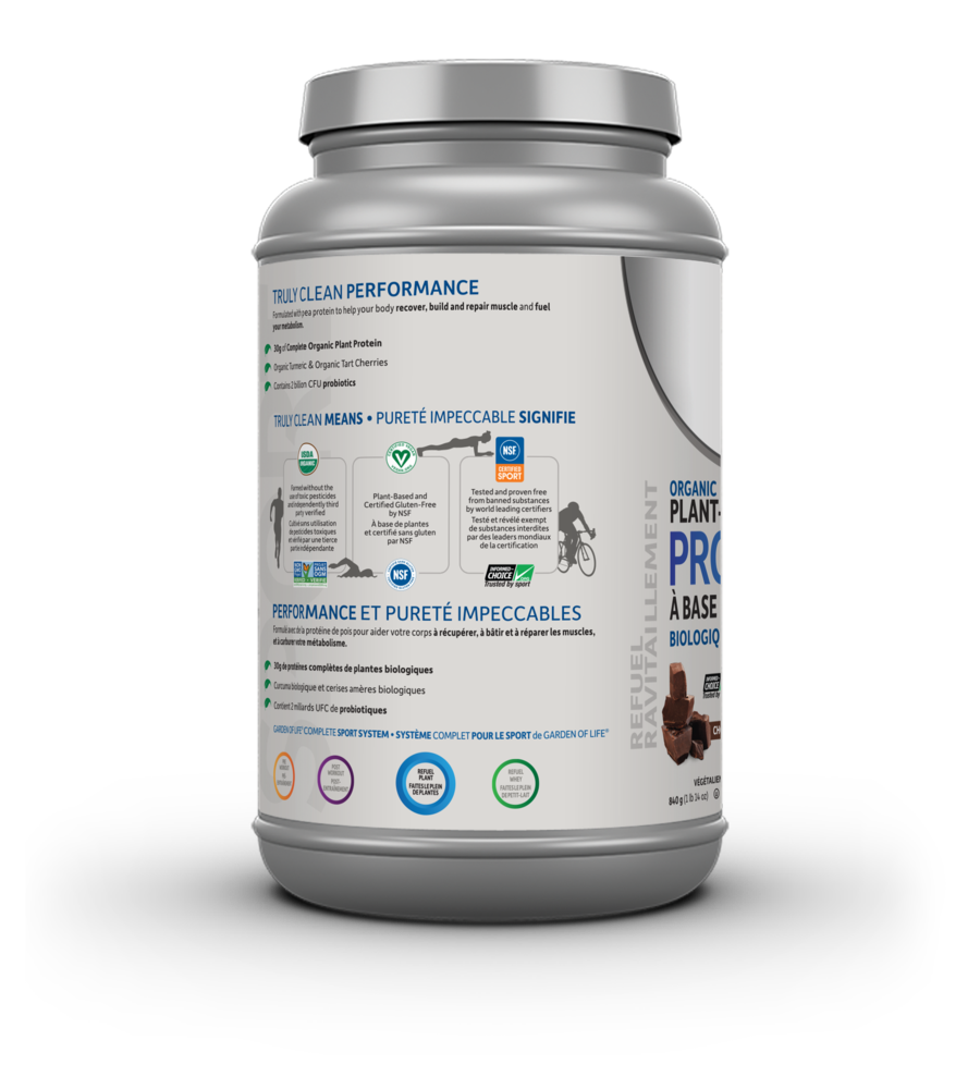SPORT ORGANIC PLANT BASED PROTEIN - VANILLA